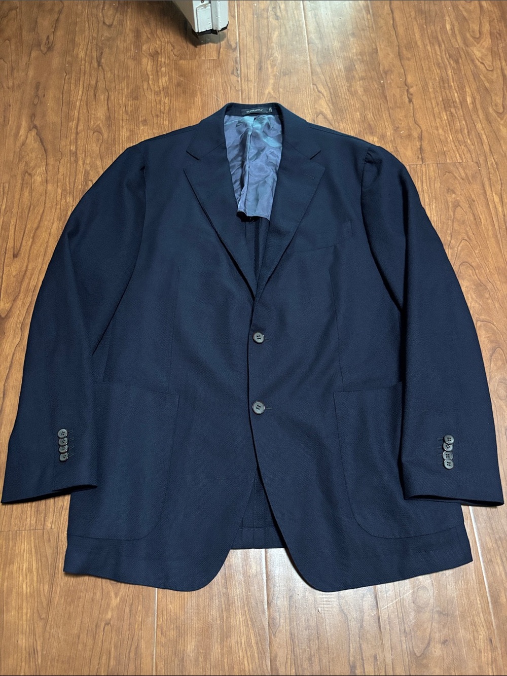 SuitSupply Havana Patch HL Int Navy DV Blazer